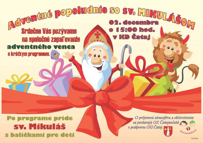 Adventné popoludnie so sv. Mikulášom